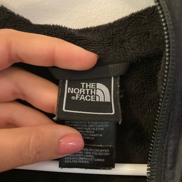 North face fleece lined hooded jacket - Picture 6 of 7